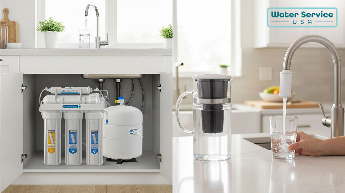 Comparison: RO Systems vs. Traditional Water Filters