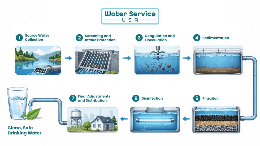 Step-by-Step Breakdown of Water Filtration Processes