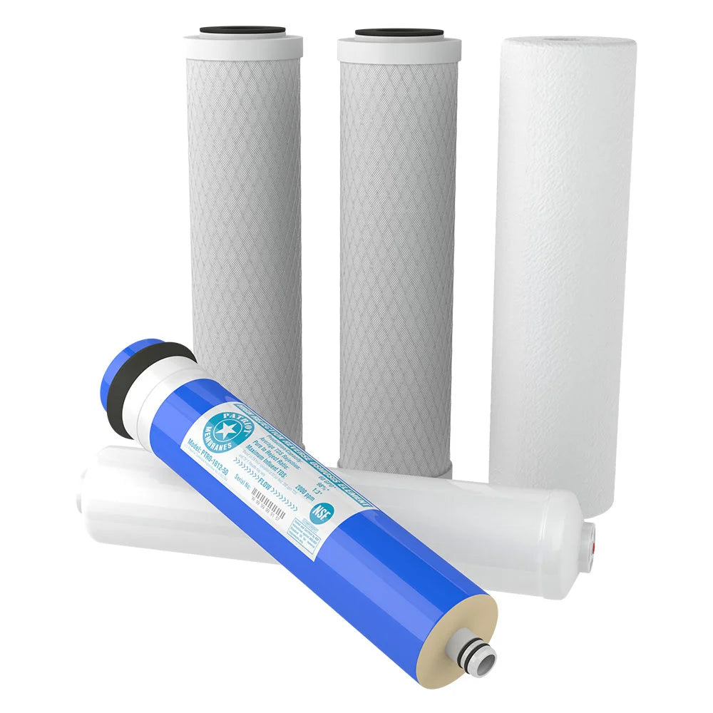 Ro Packs 5-Stage Reverse Osmosis Filter Kit – With Membrane