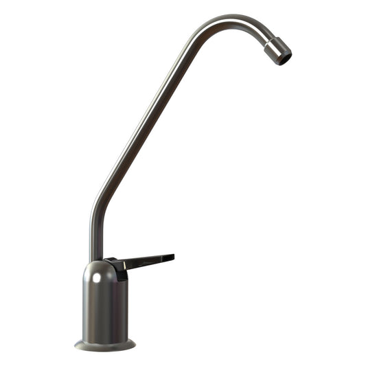 Faucet - Brush Nickel w/ Black Handle